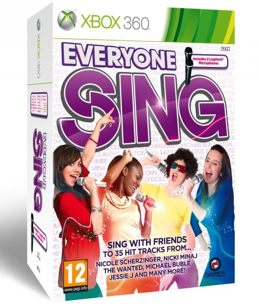 Badland Everyone Sing Mic Pack – Juego de Karaoke + Micrófono USB Logitech para PS3 Badland Everyone Sing Mic Pack – Juego de Karaoke + Micrófono USB Logitech para PS3